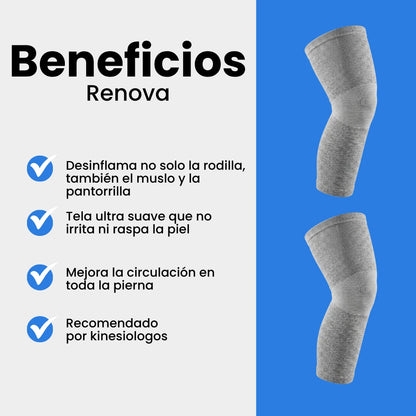 Manga de Compresión de Pierna Bambú - Alivio total para las piernas
