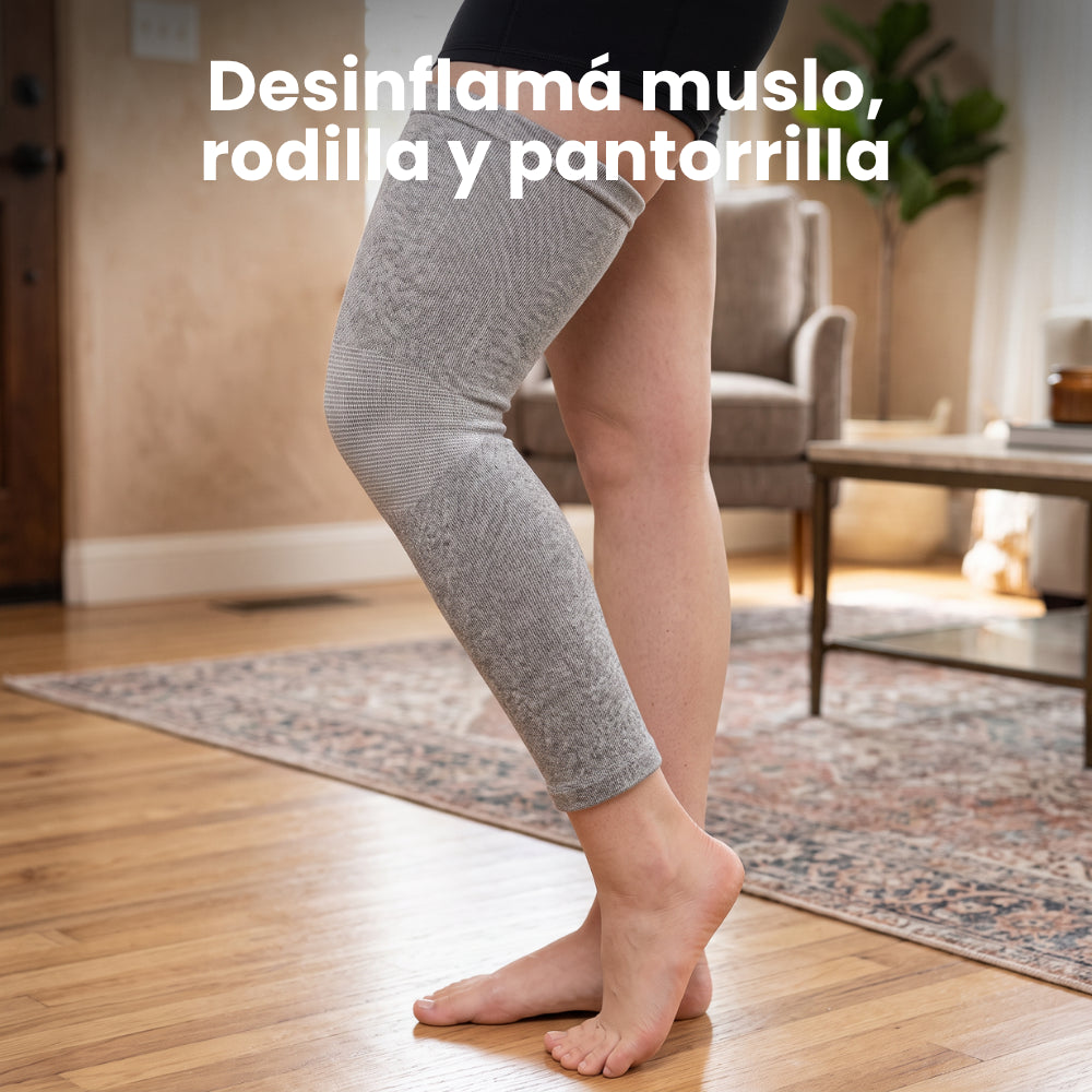 Manga de Compresión de Pierna Bambú - Alivio total para las piernas
