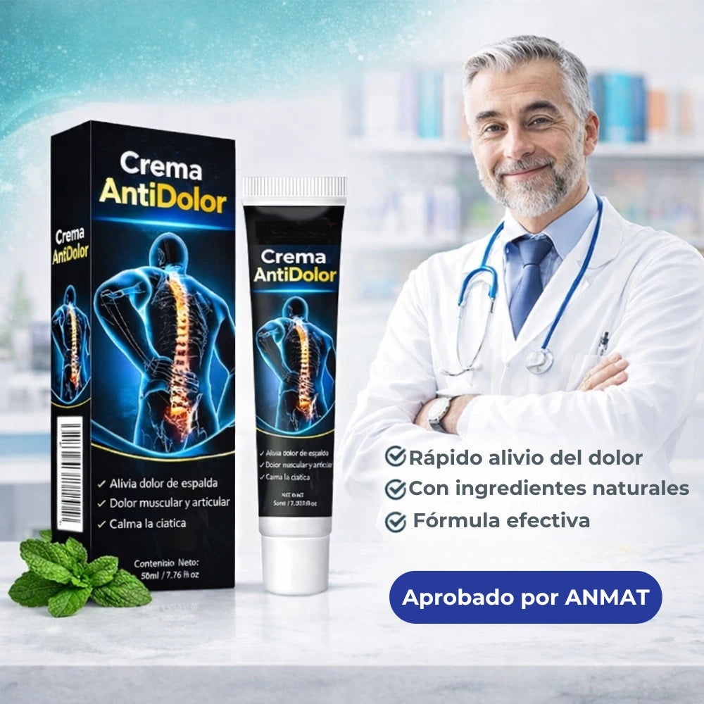 Crema Para Dolores Lumbares y Espalda Baja