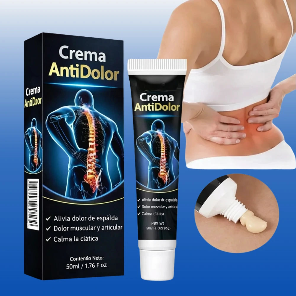 Crema Para Dolores Lumbares y Espalda Baja