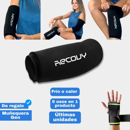 GeFit Pro - 6 usos en 1 - Gel frio/calor + Muñequera Gen de regalo